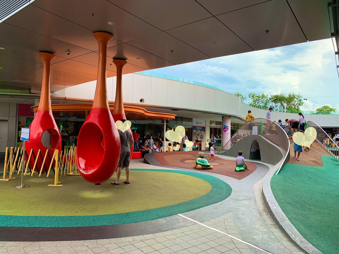 子連れシンガポール　シンガポールのプレイエリア　シンガポールの遊び場
