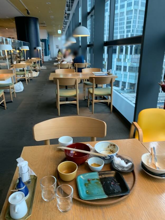 電車好き必見 渋谷で電車の見えるフードコートとレストラン あしたどこいくのー