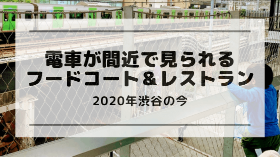 子連れ渋谷　電車が見れるレストラン　電車が見れるレストラン東京