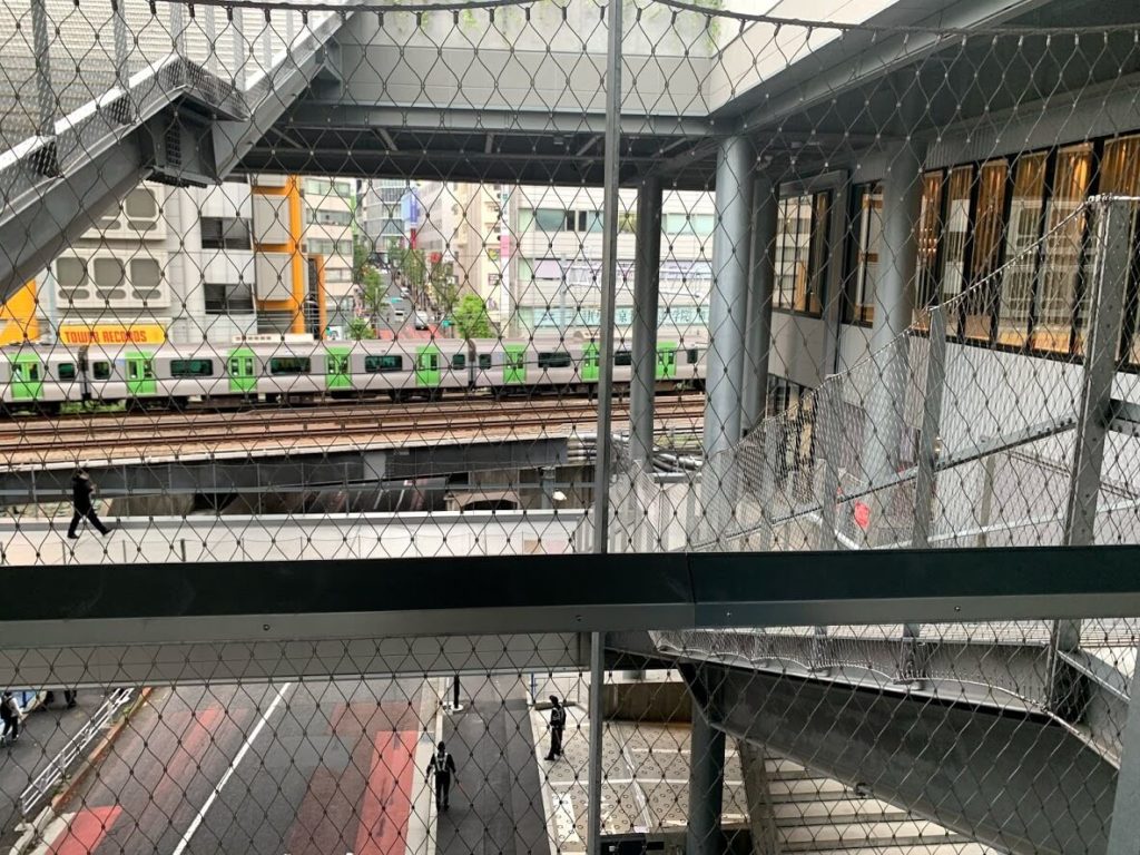 電車の見えるレストラン　子連れ渋谷　宮下パーク