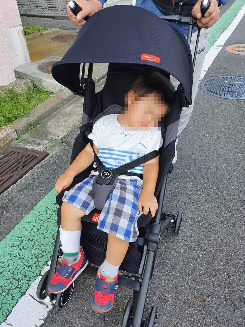 子連れ奈良 京都旅行 子連れで持って行ってよかった物 ポキットのベビーカーが最高 あしたどこいくのー